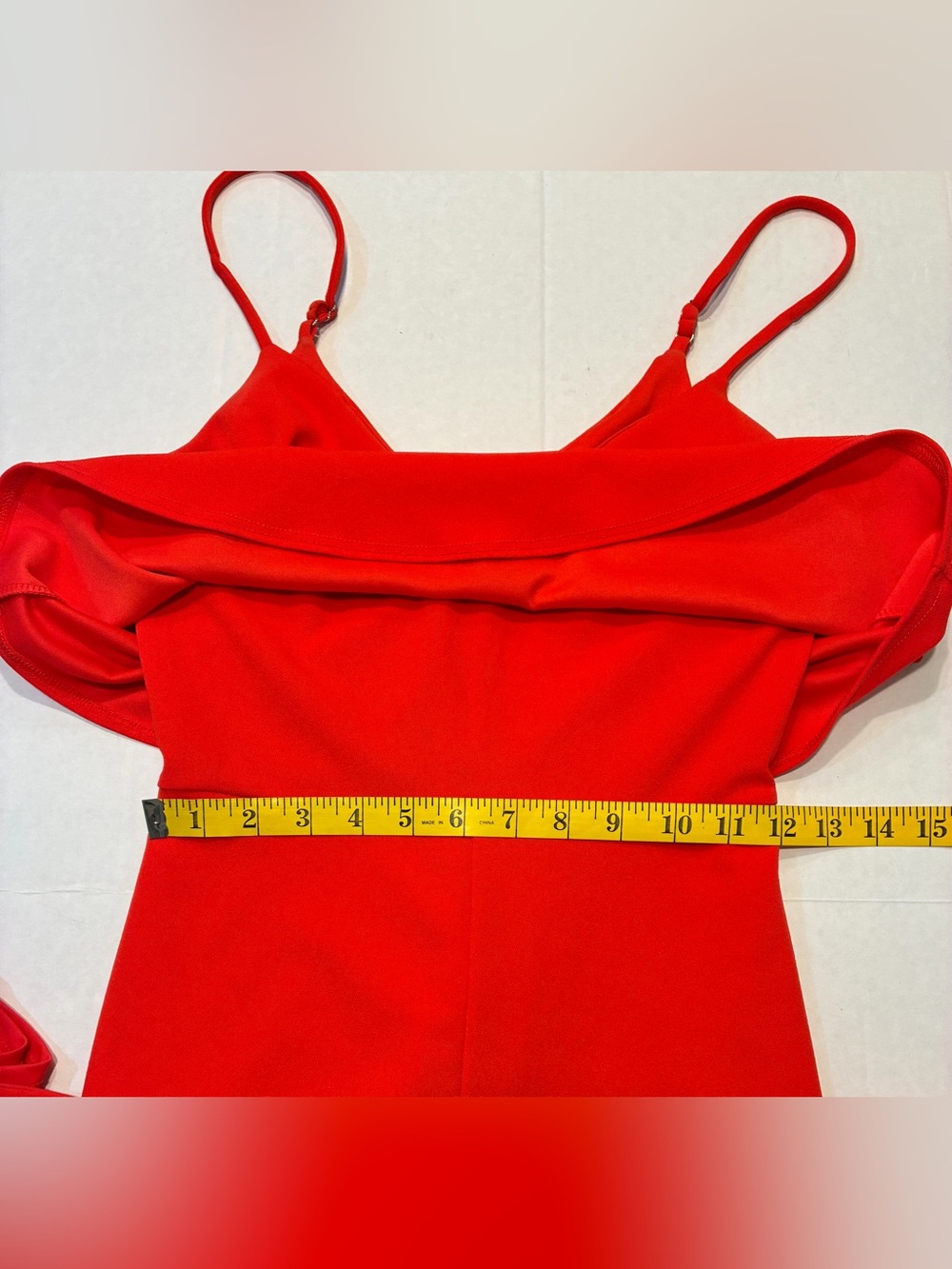 Lulus Size Small Make It a Date Coral Red Sleeveless Wide-Leg Jumpsuit - Picture 10 of 16